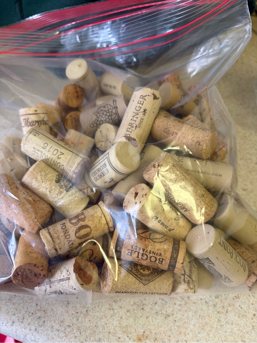 Assorted Natural Cork Wine Stoppers - Multipack